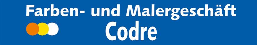 Farben und Malergeschäft Codre - Logo